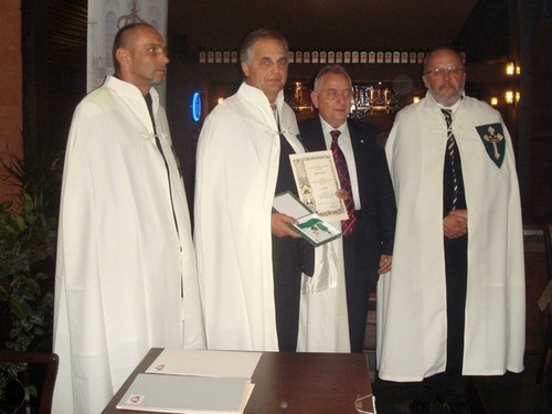Sir Király Csaba, Both József úr, Sir Popper György és Dr. Kocsis Endre úr 